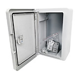 Щит ABS-пластик IP65 с непрозрачной крышкой 200x300x130
