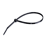 Стяжка нейлоновая 3,6х150мм черная UV (100шт)