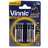 VINNIC LR03 (AAA) 1.5В, Батарейка щелочная 